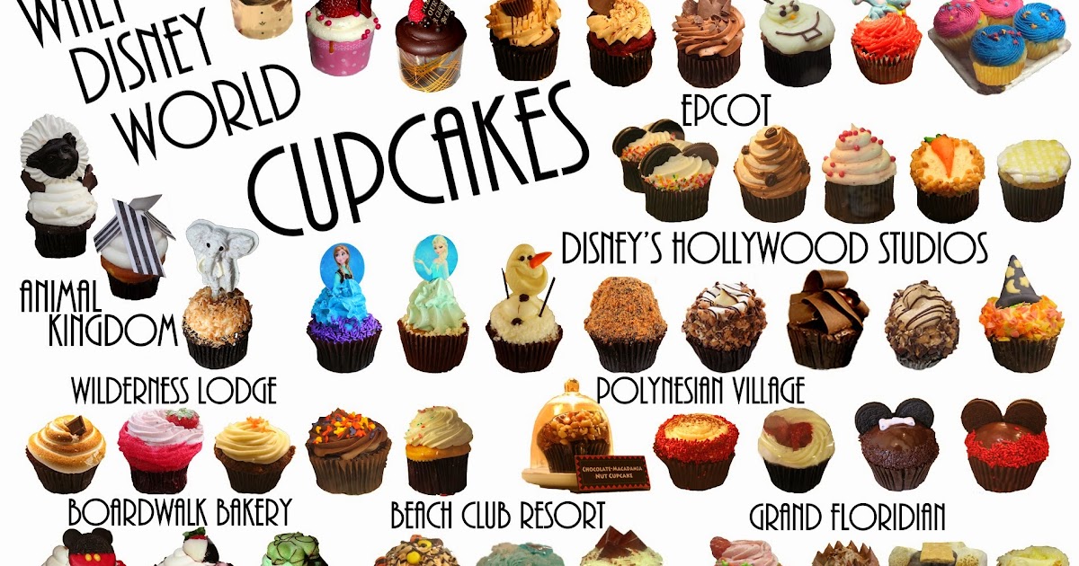 A Pinch of Pixie Dust Disney Cupcake Guide A Pinch of Pixie Dust Disney Cupcake Guide