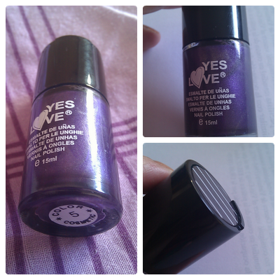 Esmaltes de otras marcas Esmalte+metalico+Yes+Love