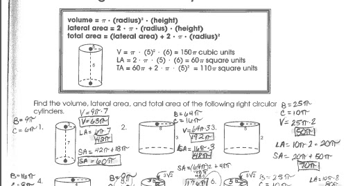 Math Classes Spring 2012: Geometry Worksheet 87