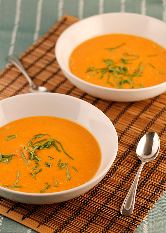 Wilde in the Kitchen Cream of Tomato Soup with Rice