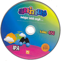 toko buku rahma: buku CD ANIMUS IPA KELAS 4, 5, 6  SD 