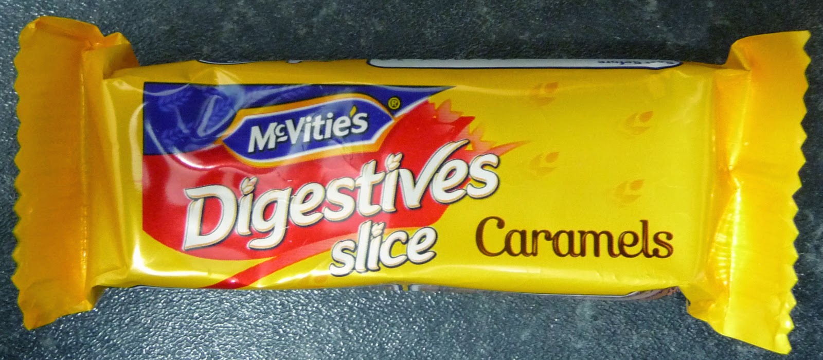 Something to look forward to McVitie's Digestives Slices (caramels)