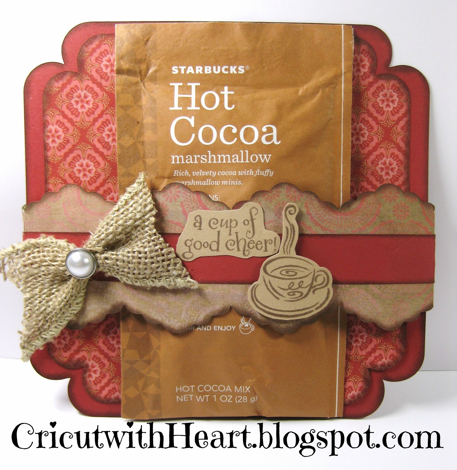 Cricut with Heart Cocoa Treat Card Giveaway!