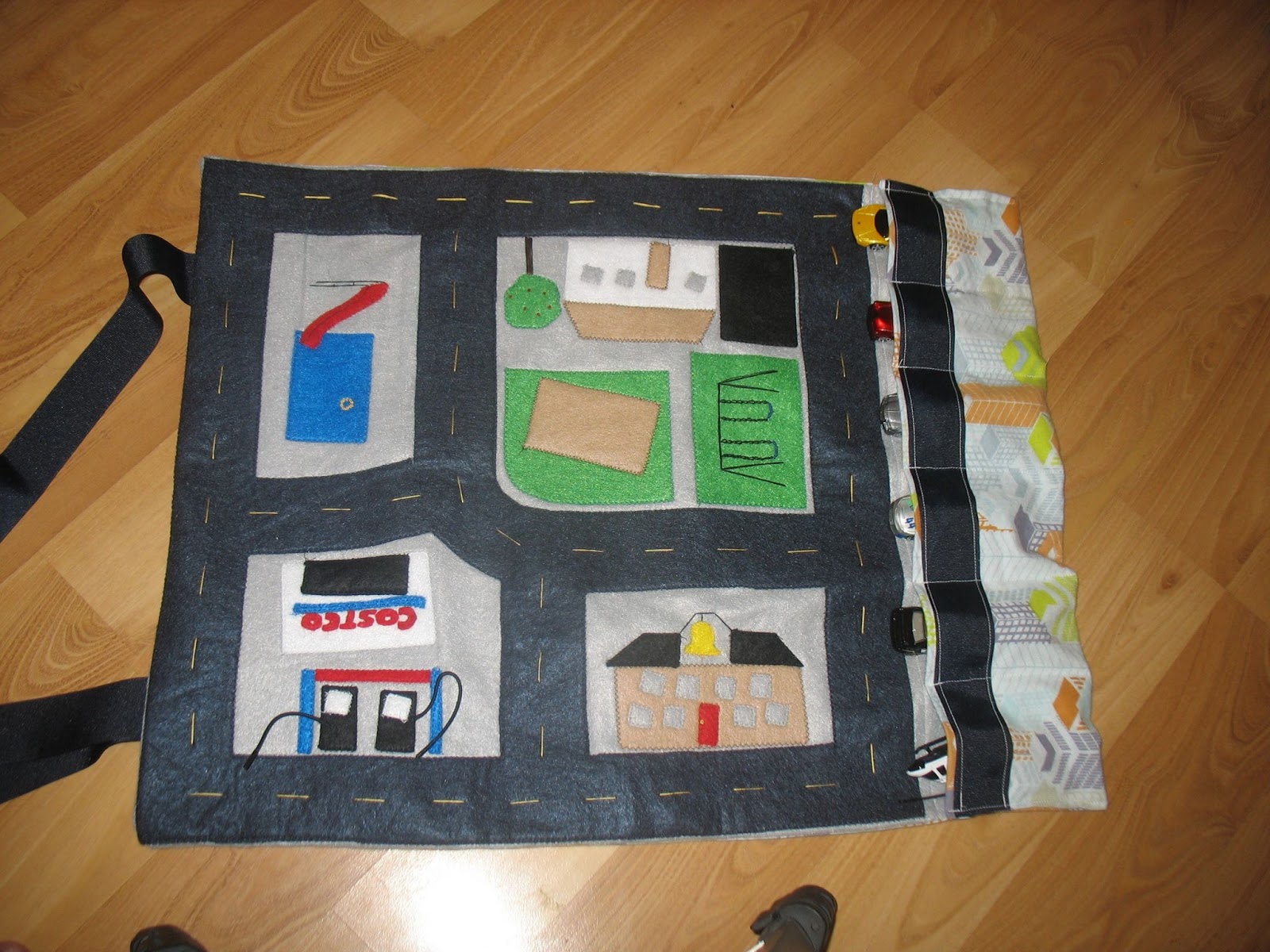 Crafted By Gyeskah Matchbox Car Play Mat