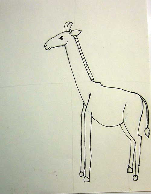 Animal Drawing: Giraffe