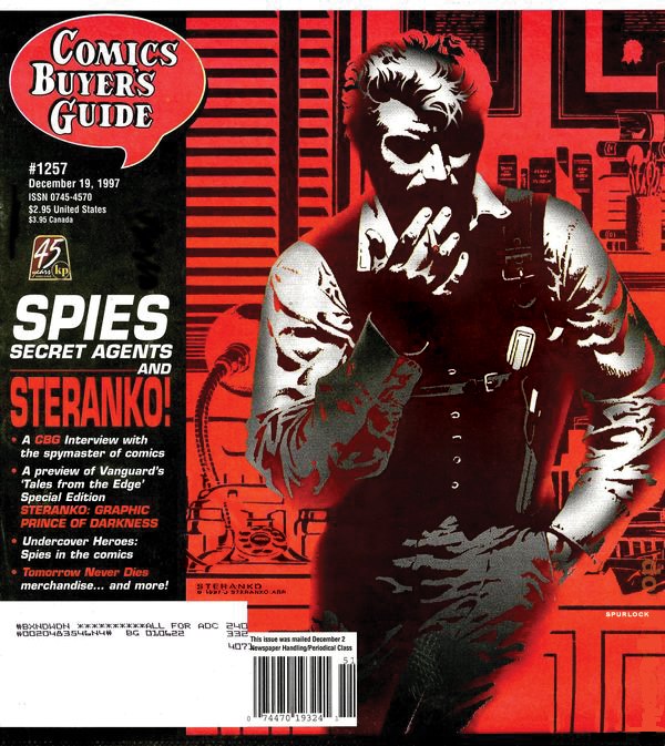 1257 Cover By Jim Steranko And J David Spurlock 1257 Cover By Jim Steranko And J David Spurlock