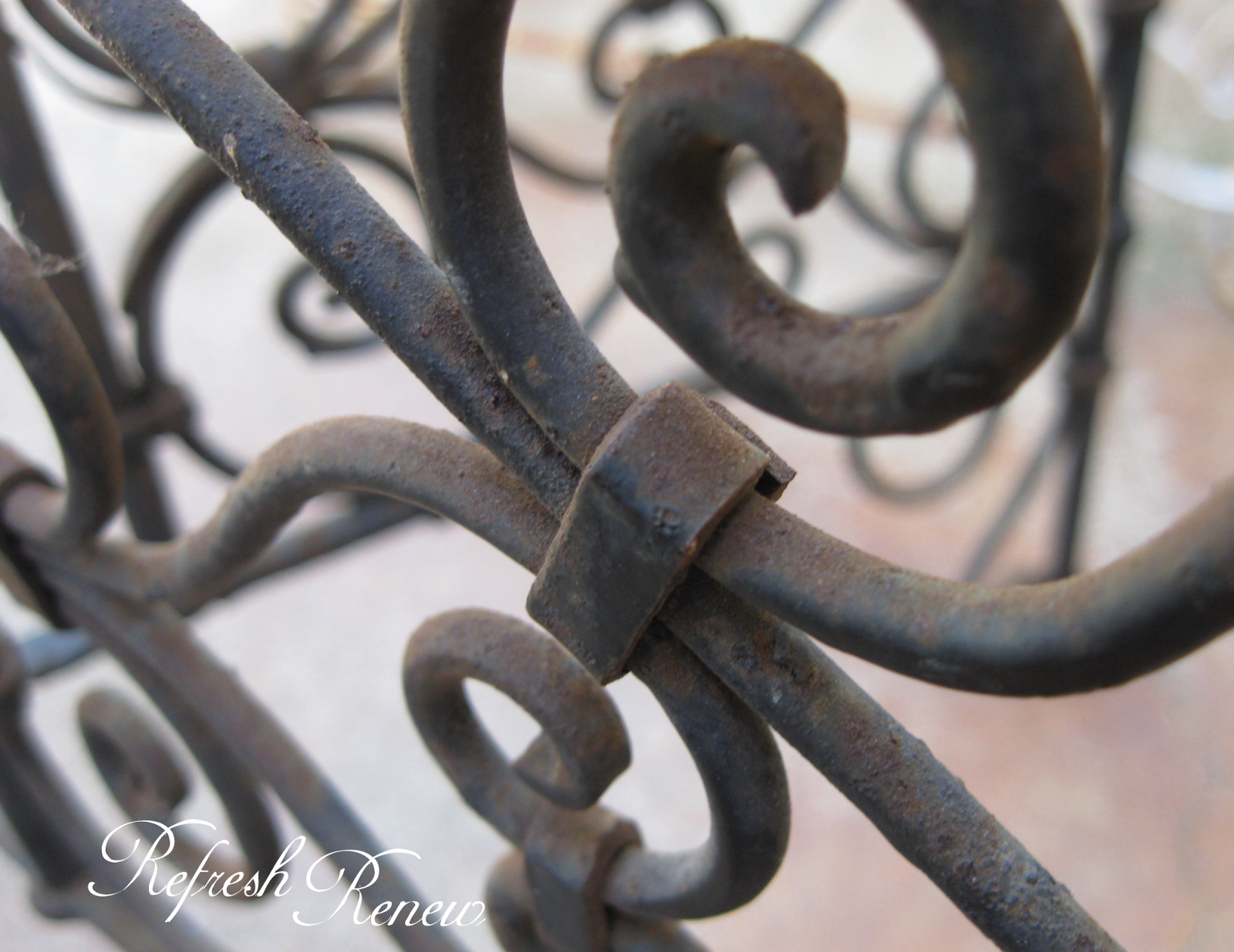 Refresh Renew Wrought Iron Find
