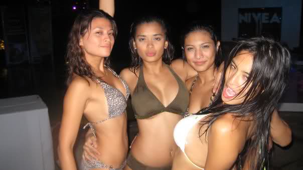 michelle madrigal, bubles paraiso, mylene dizon, joyce jimenez sexy bikini photo