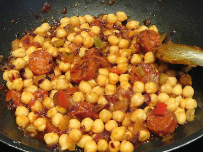 Garbanzos Con Chorizo