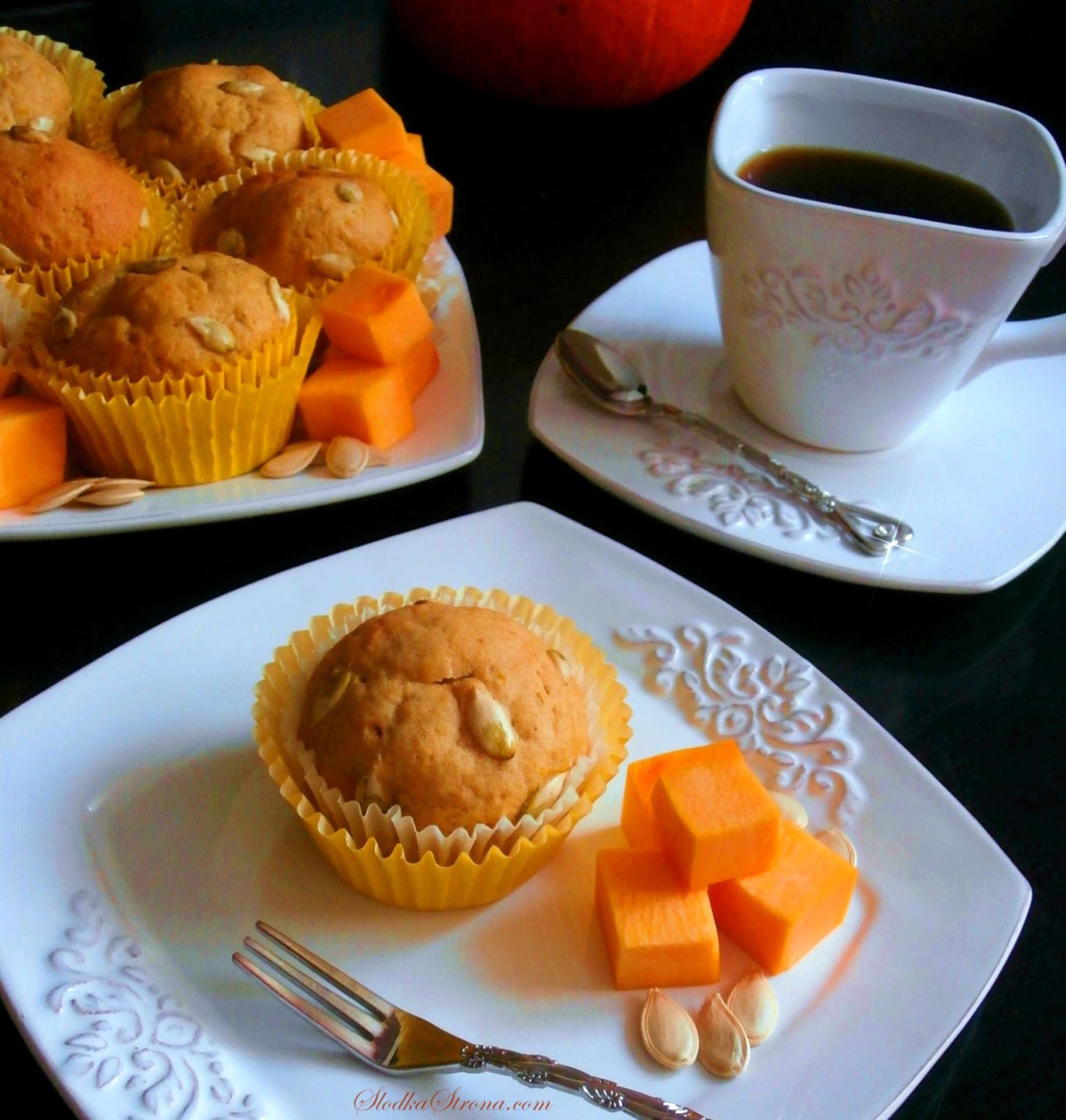 Muffinki Dyniowe - Przepis - Słodka Strona