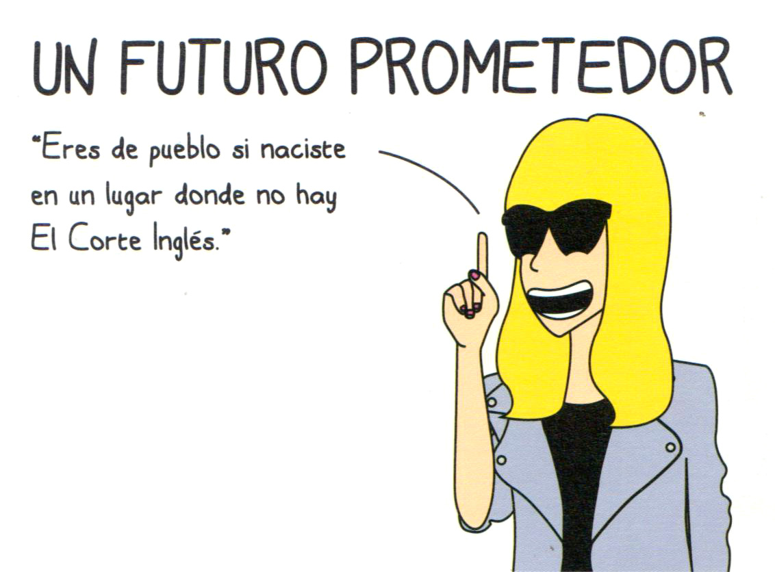 Raquel Córcoles, bajo su pseudónimo Moderna de Pueblo, describe en esta novela gráfica la transición de una chica nacida en el pueblo que se va a vivir a la ...