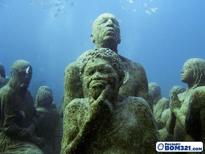 Muzium Patung Dasar Laut Di Mexico