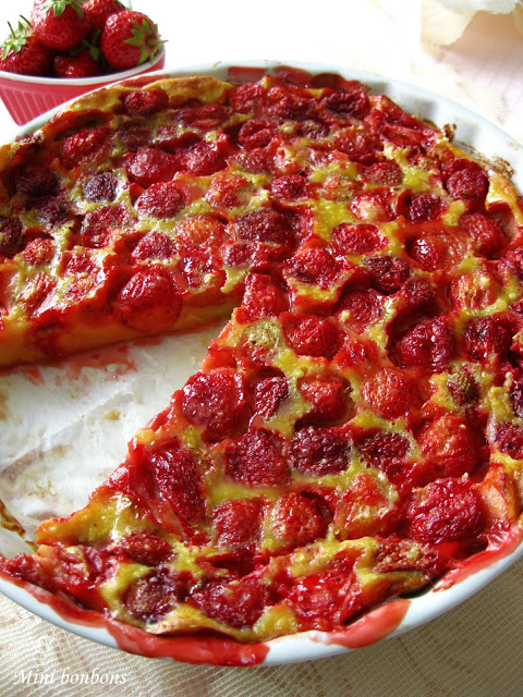 clafoutis alle fragole • strawberry clafoutis