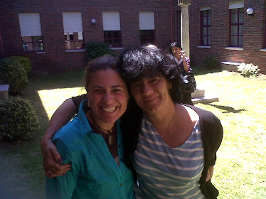 Isabel Salama(presidenta de la Asociación Internacional de Eneagrama) y yo