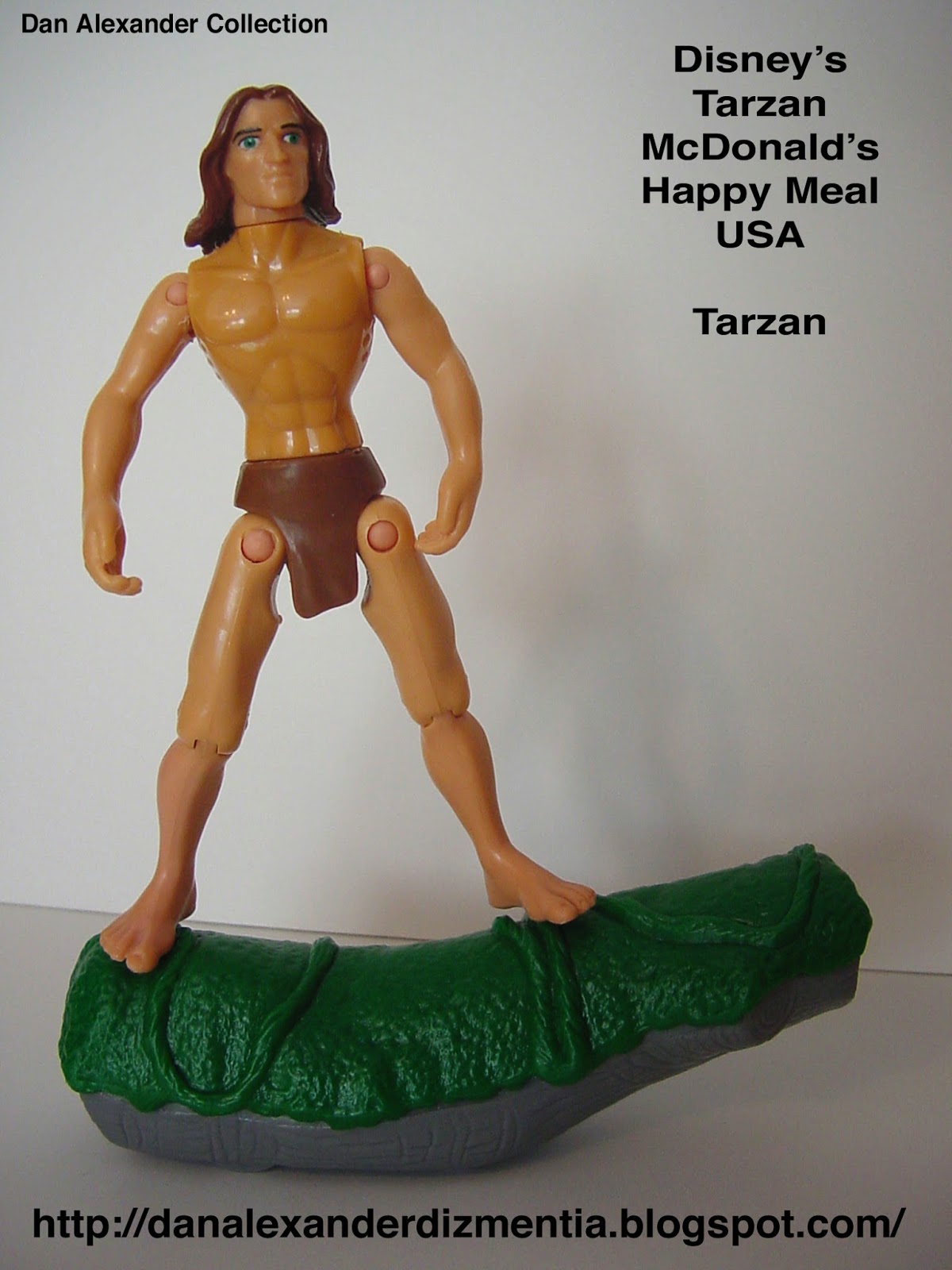 TARZAN FIGURINE #1 1999 Disney's TARZAN McDonald's Happy Meal Toy New Sealed 