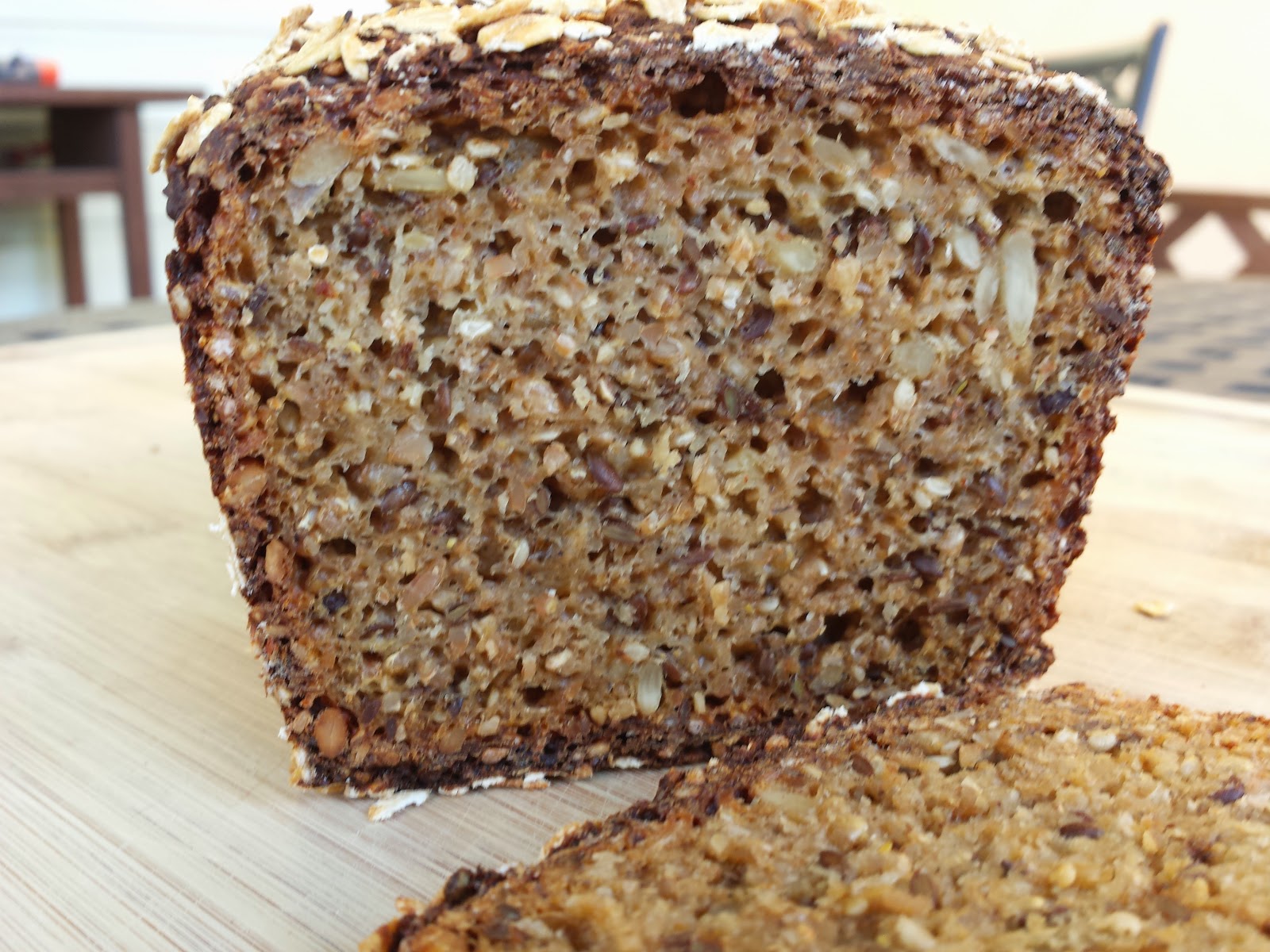 HomeMade German Bread MultiSeed Spelt Bread with Buttermilk