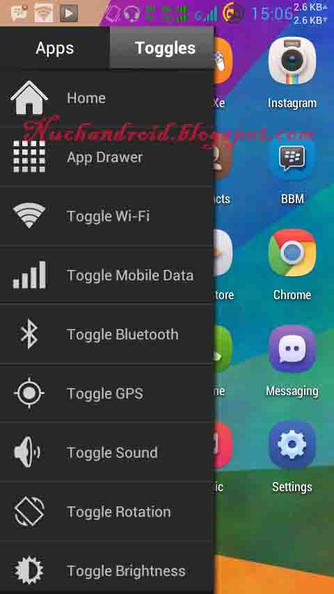 Cara Menambahkan Sidebar Menu di HP Android