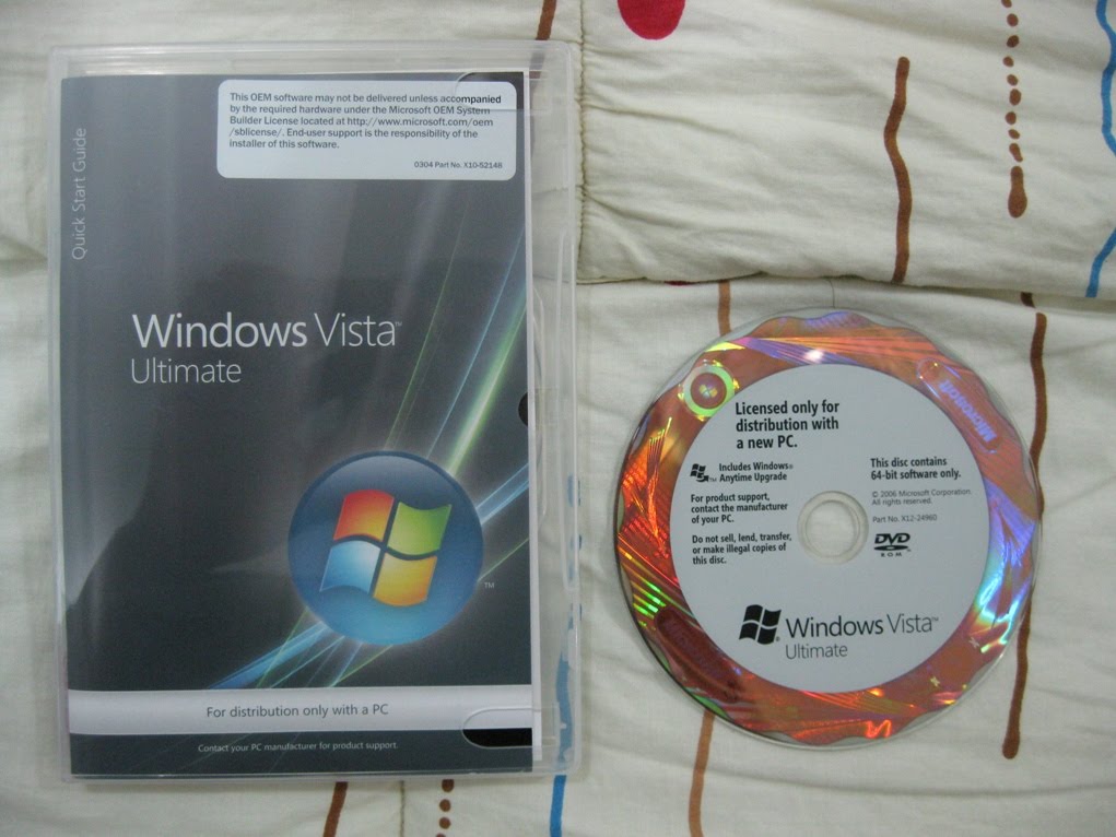Windows Vista 64 Bit  Oem