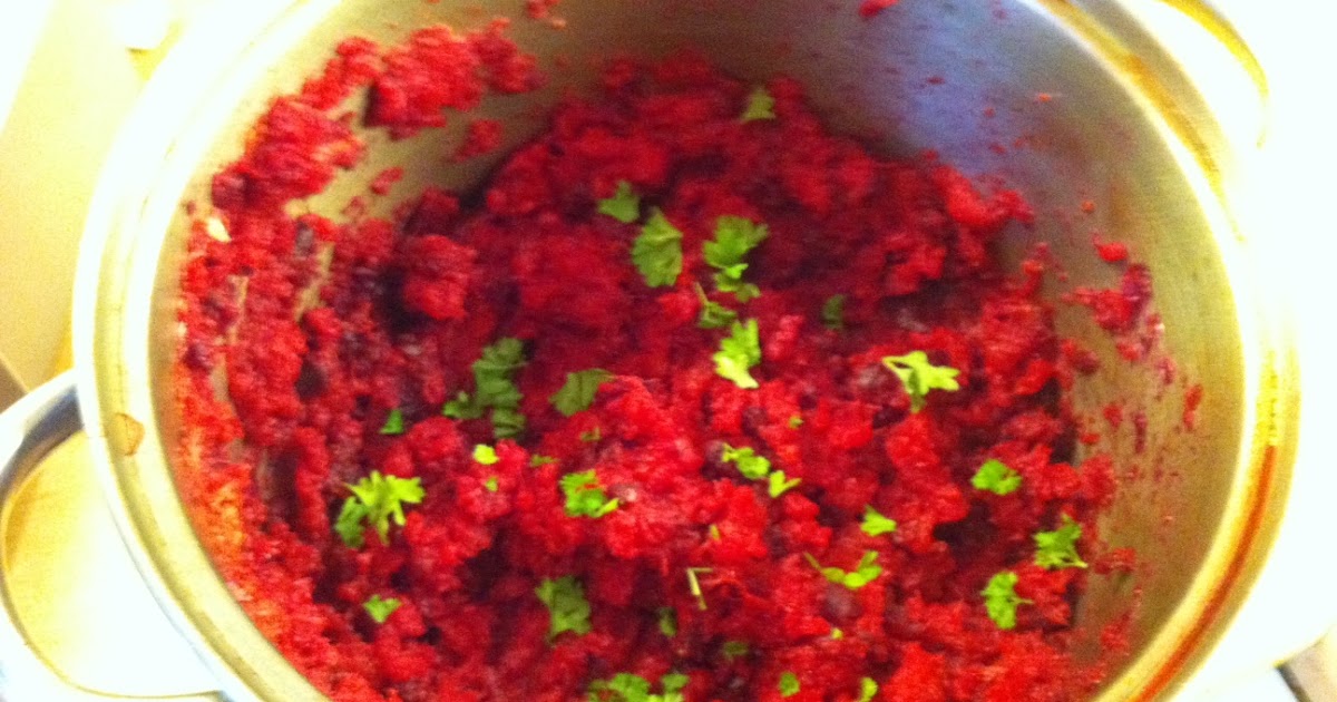 a little lusciousness BEETROOT HORSERADISH MASH