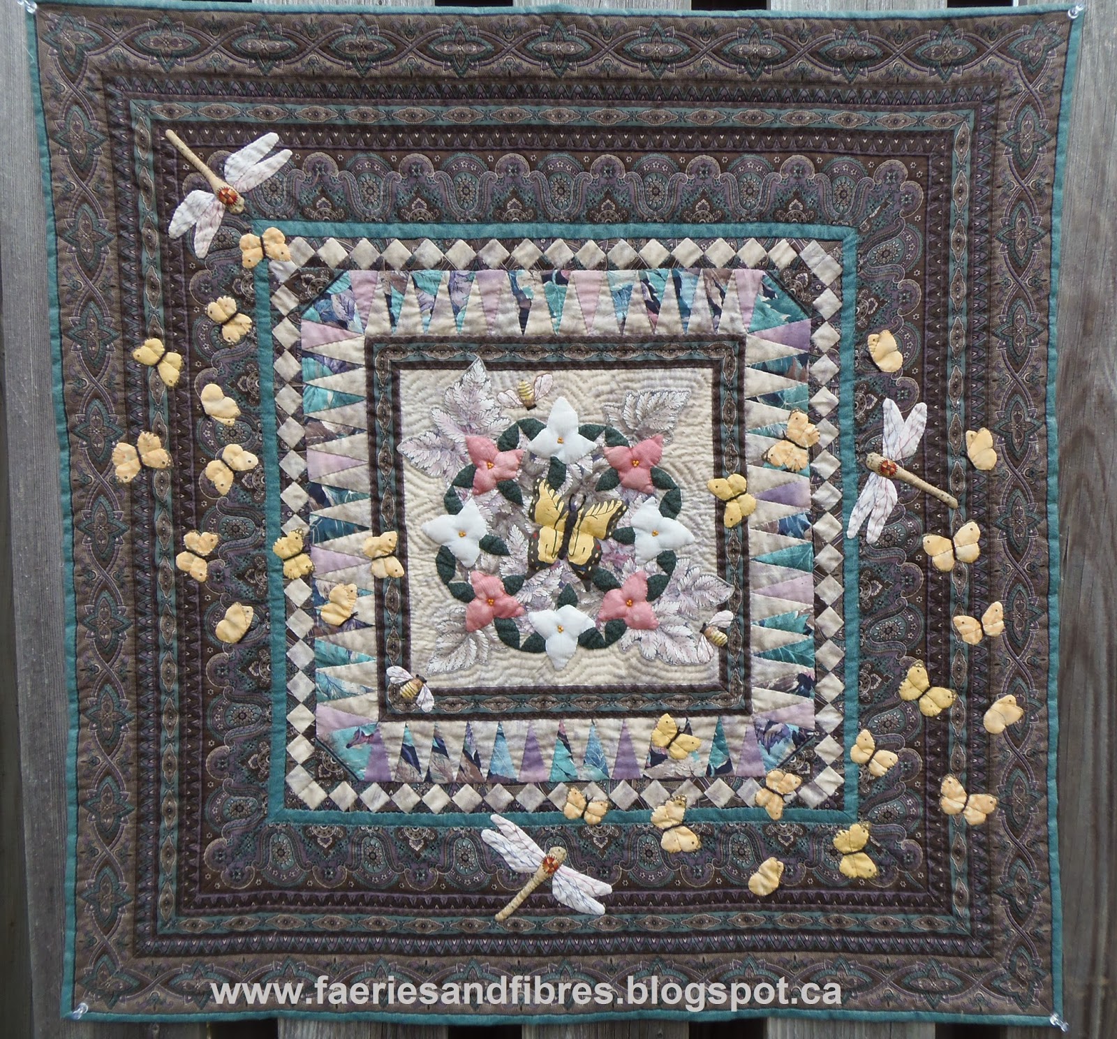 Faeries and Fibres Gallery of Completed Quilts