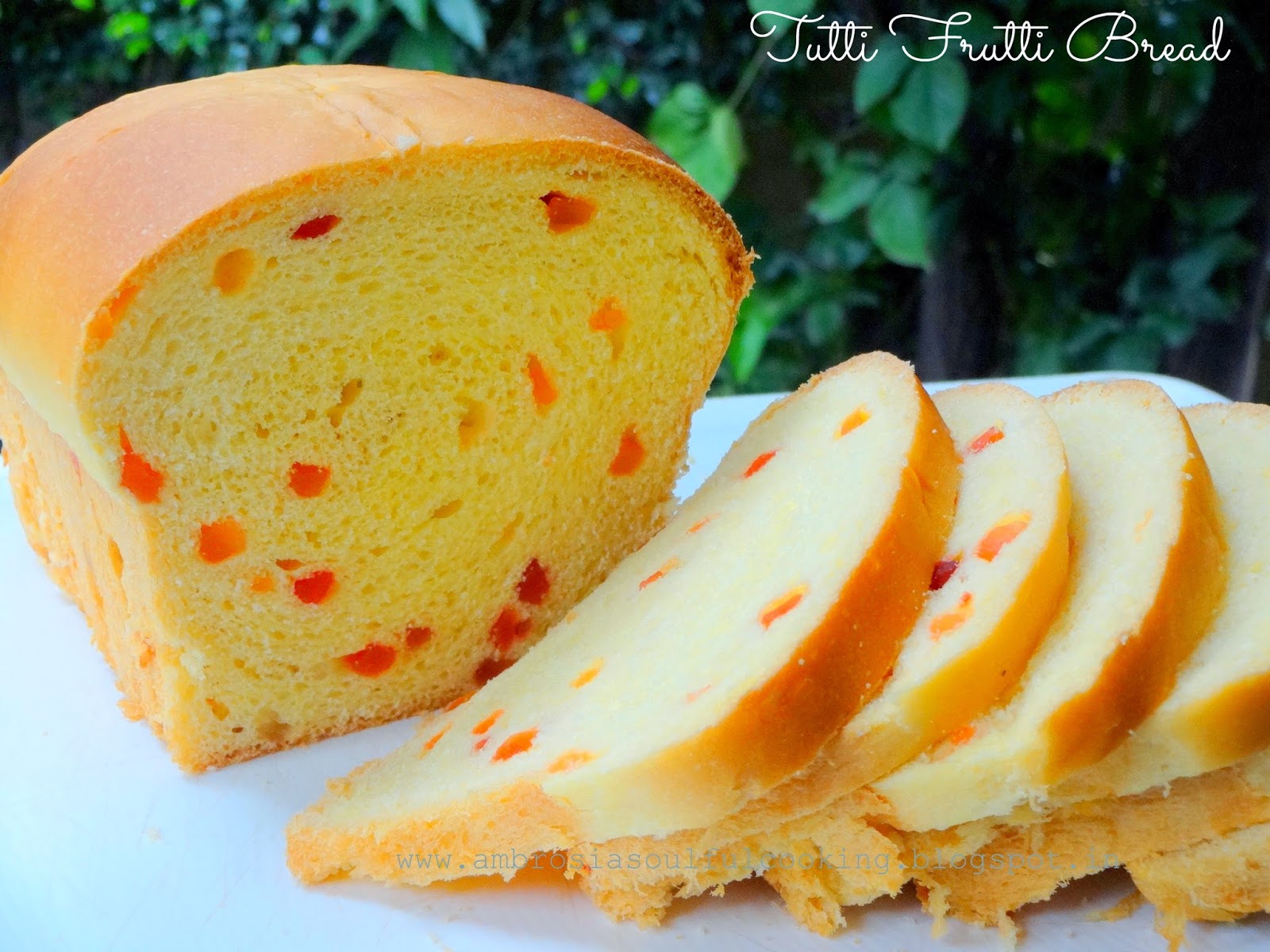 AMBROSIA Tutti Frutti Bread