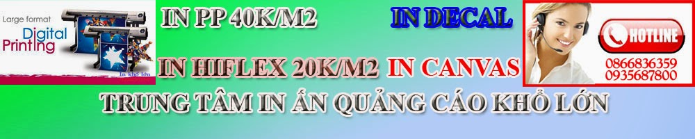 In Hiflex giá cực rẻ chỉ 20k m2 tại TPHCM