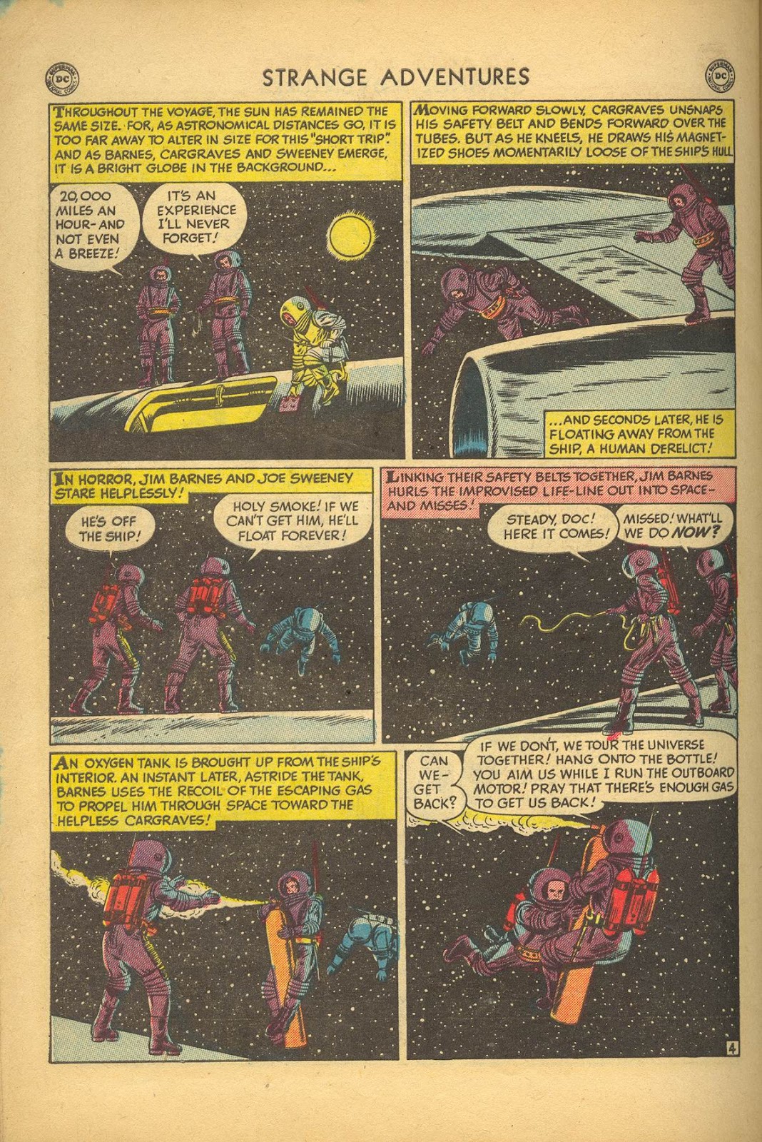 Comic Strange Adventures 1950 Issue 1