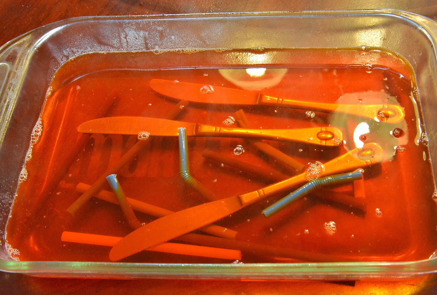 A school of fish Jello Fossil activity, Petrification, and