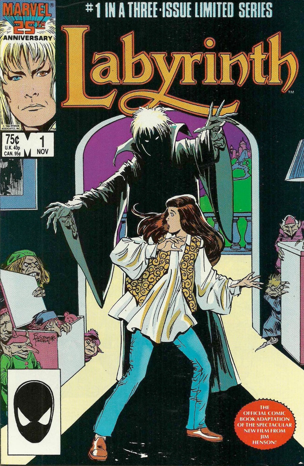Marvel Comics of the 1980s 1986 Labyrinth 13 Limited Series