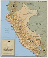 Map of Peru