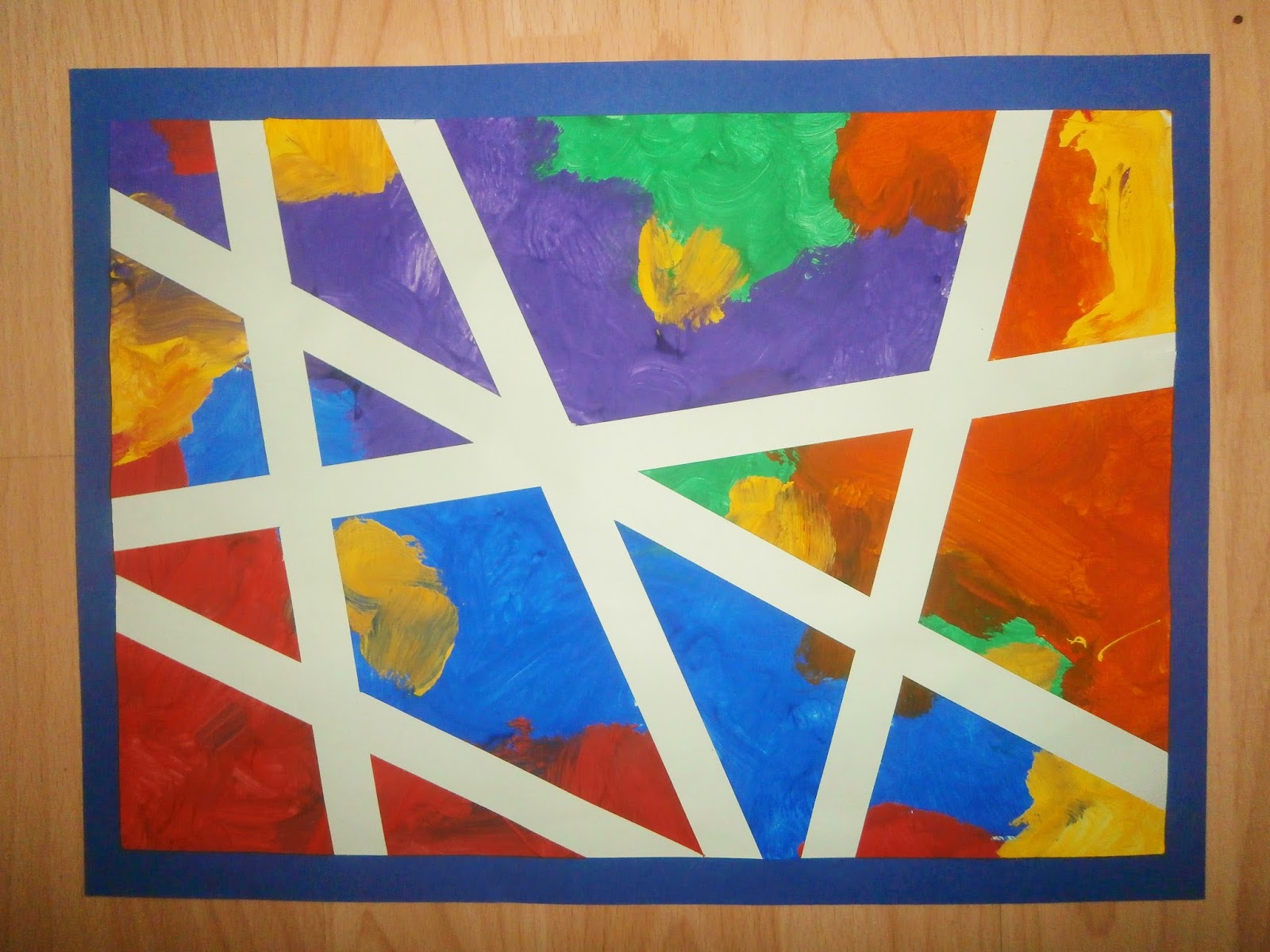 Tableaux et Gribouillis PEINTURE SUR SCOTCH