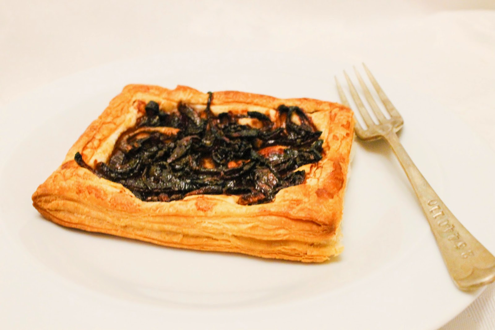 eat like you love yourself Balsamic Onion Tart