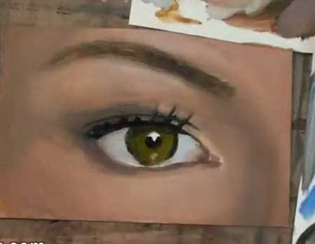 How to Paint an Eye