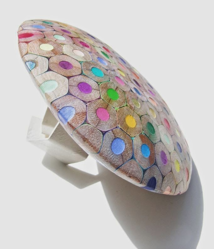 The Trend Spot Colored Pencil Jewelry