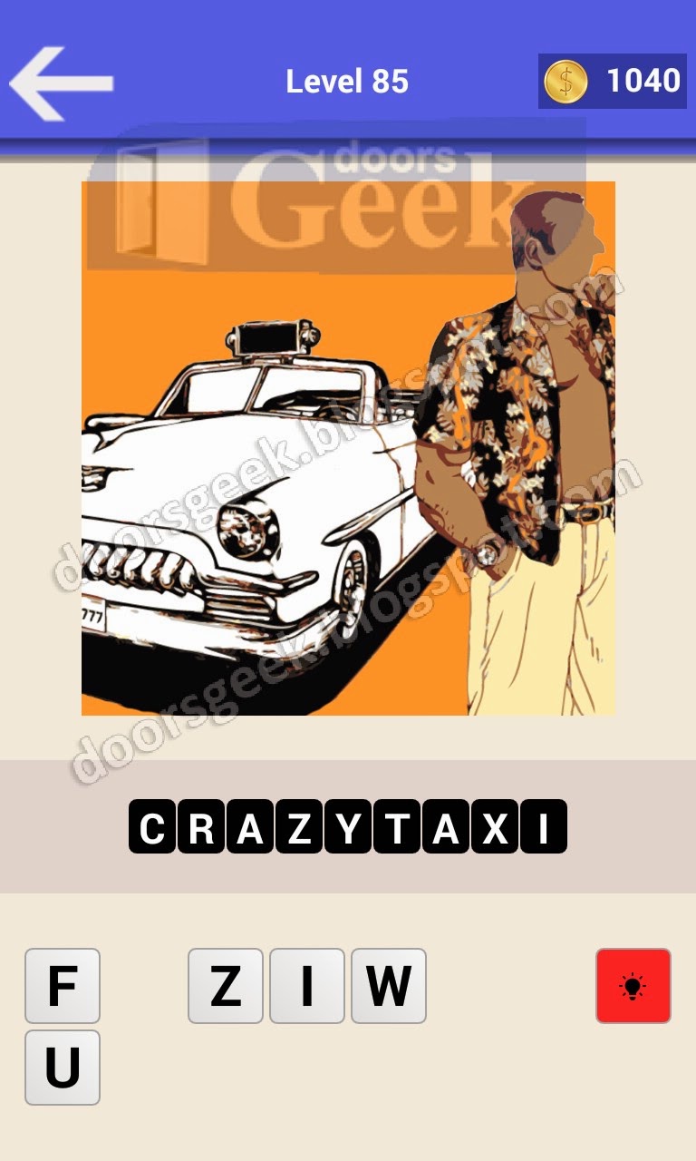 Guess the Game Quiz Level 85 Doors Geek