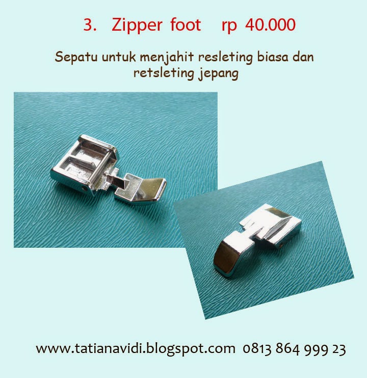 Tatiana Vidi Sewing Blog Free Tutorial 21 Zipper Foot