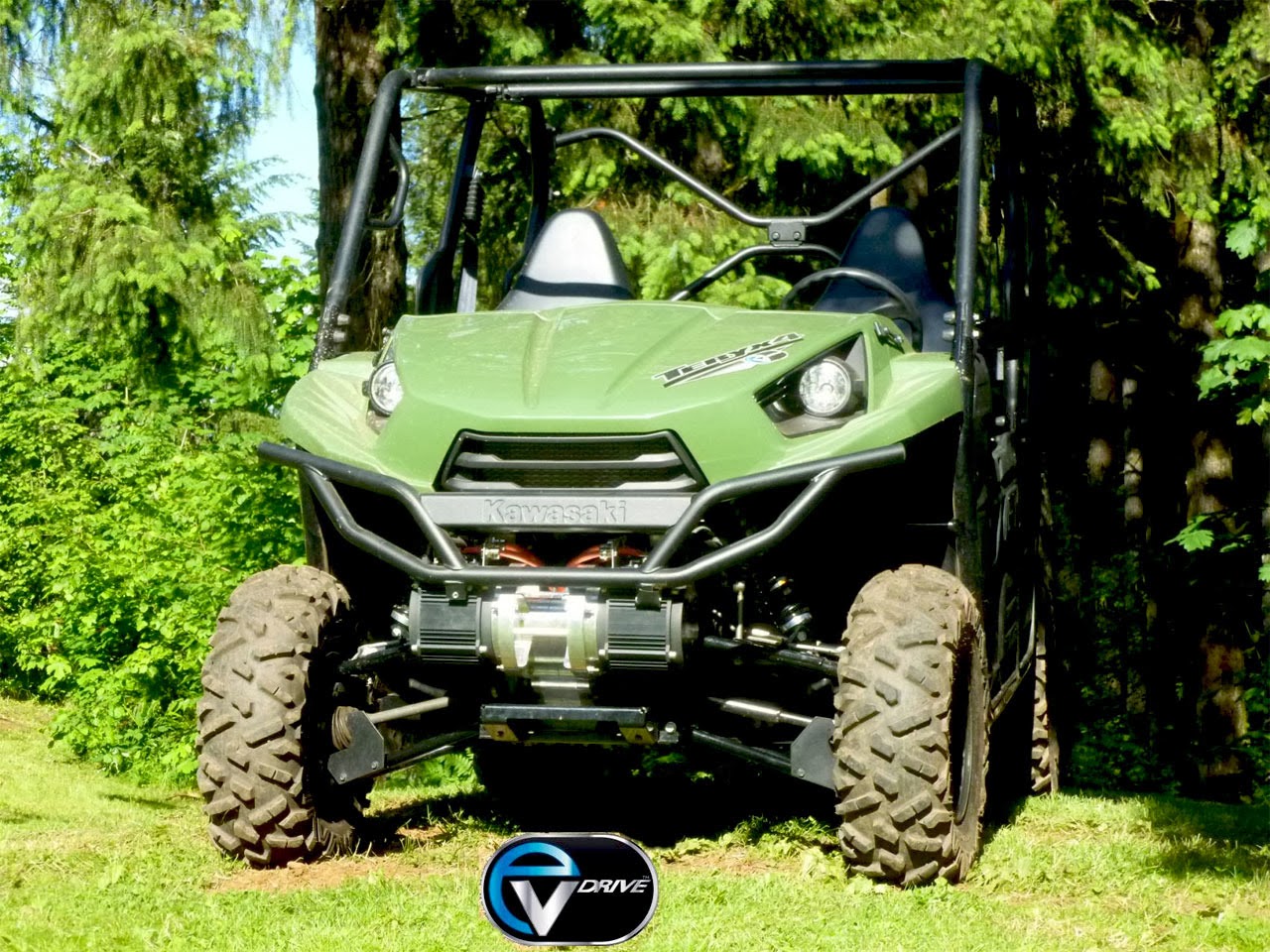 EVDrive Demo a UTV with 4Wheel Motor Torque Vectoring [VIDEO