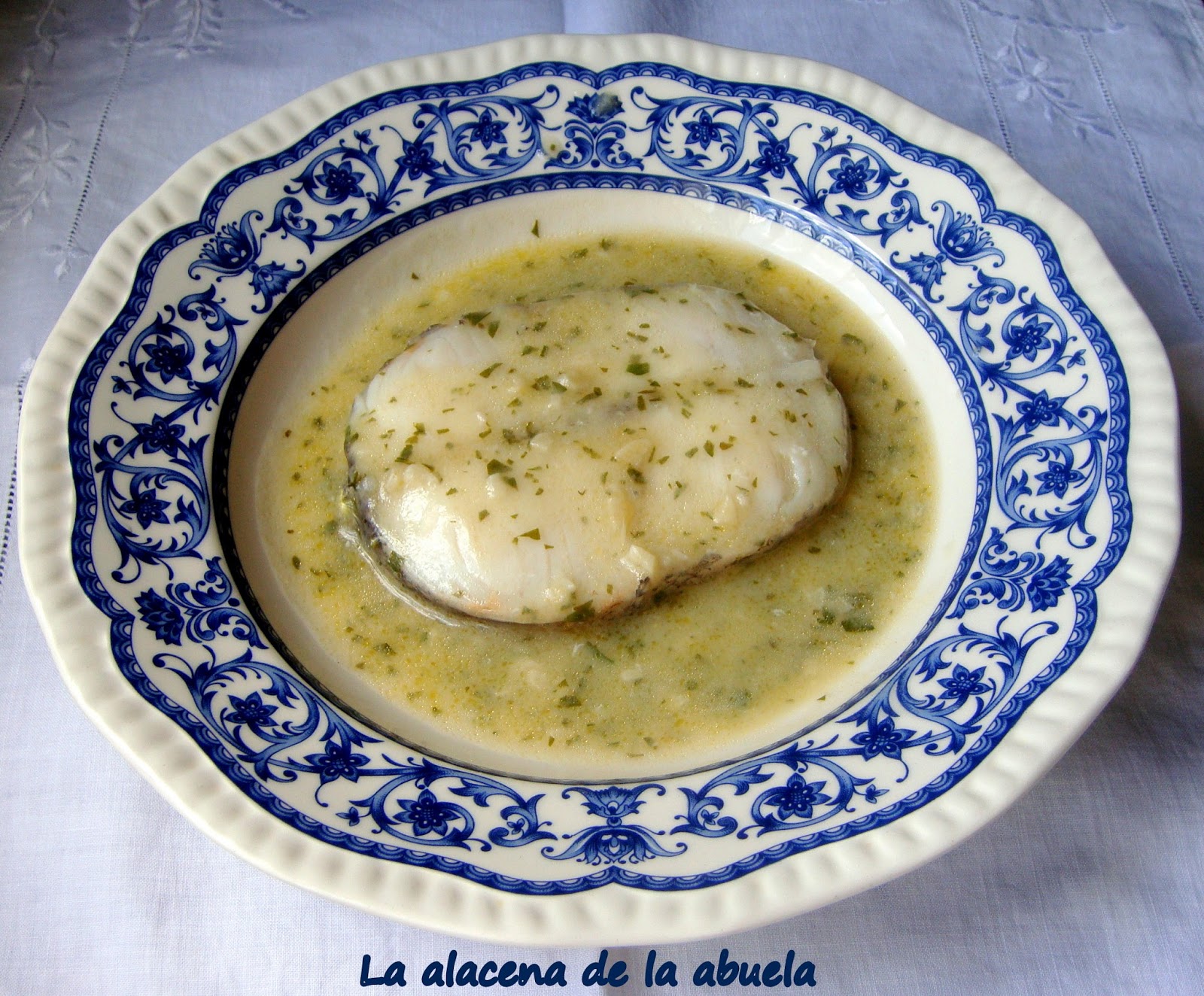 La alacena de la abuela Carmen MERLUZA EN SALSA VERDE