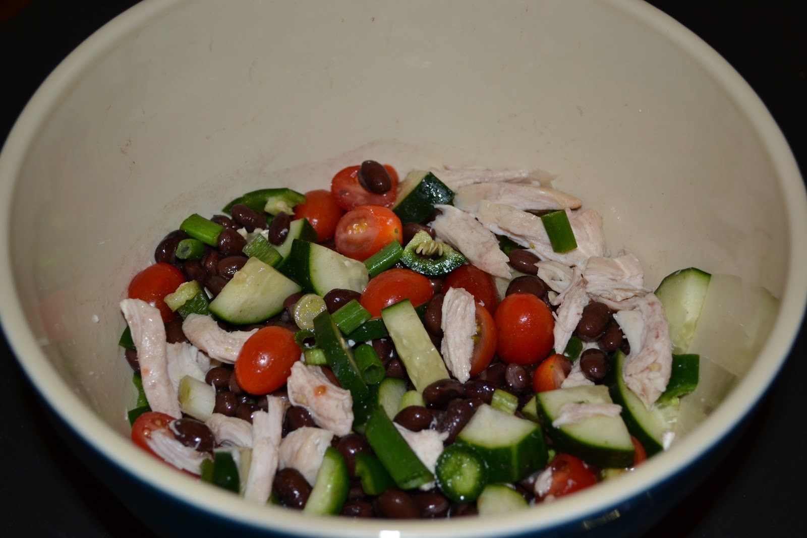 I Ate New York City Black Bean & Chicken Salad