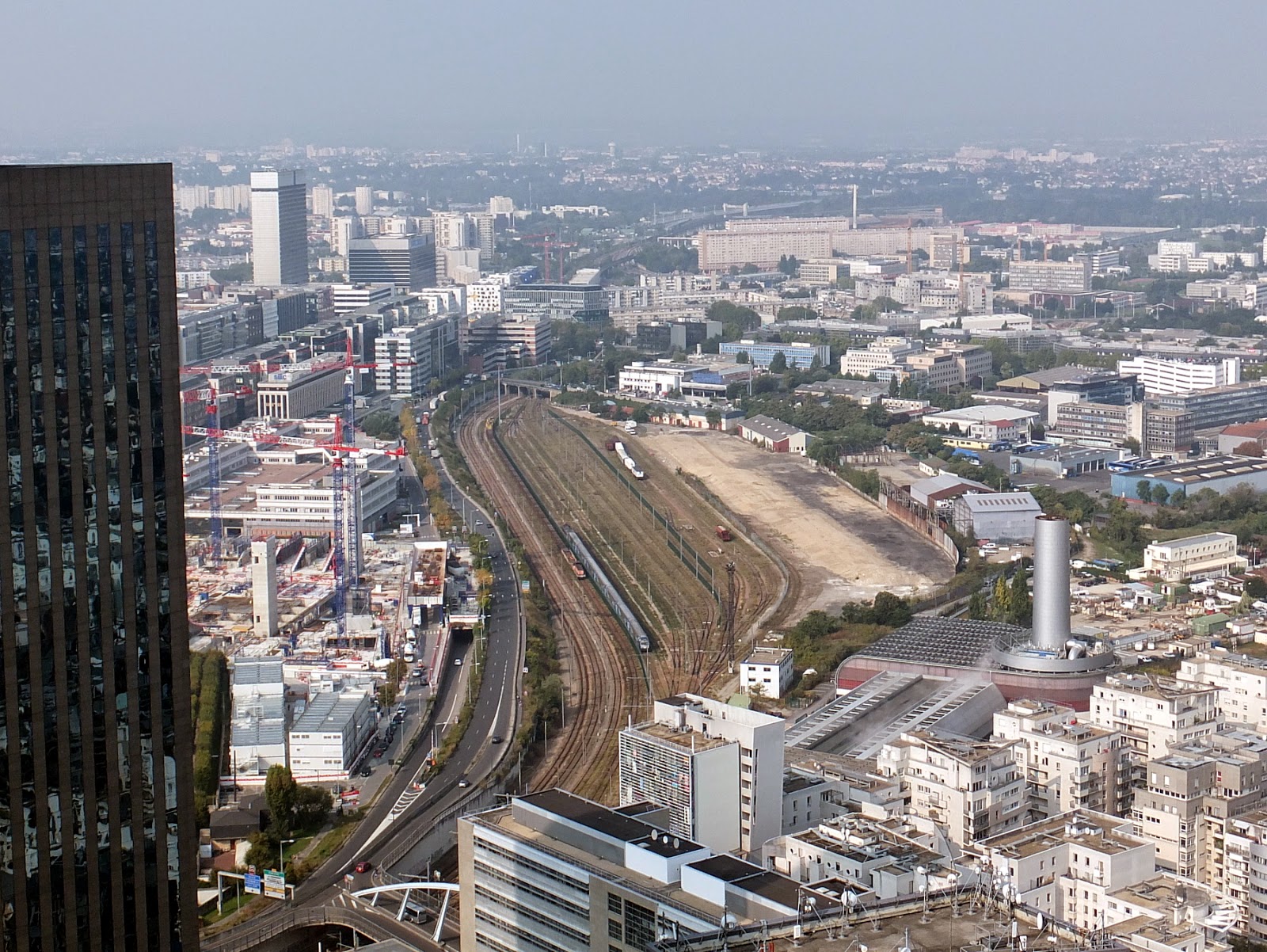 La ville de Nanterre, vue autrement La future gare de Nanterre La Folie