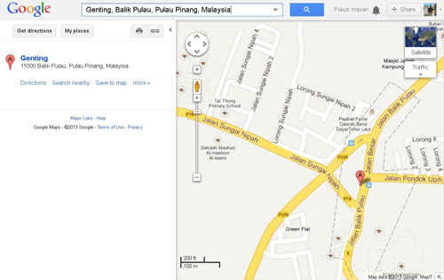 Cara pasang google map pada blog