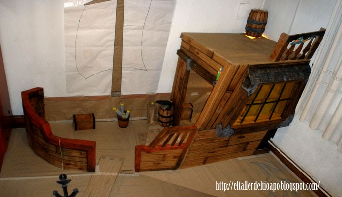 el taller del tío apó: barco pirata 2009