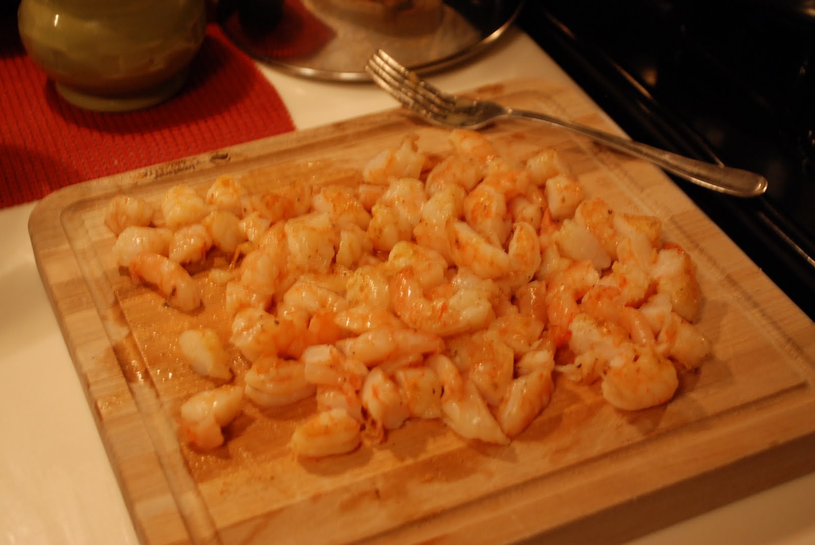 Shrimp and Scallops in Prosciutto Tomato Cream Sauce Confessions of a