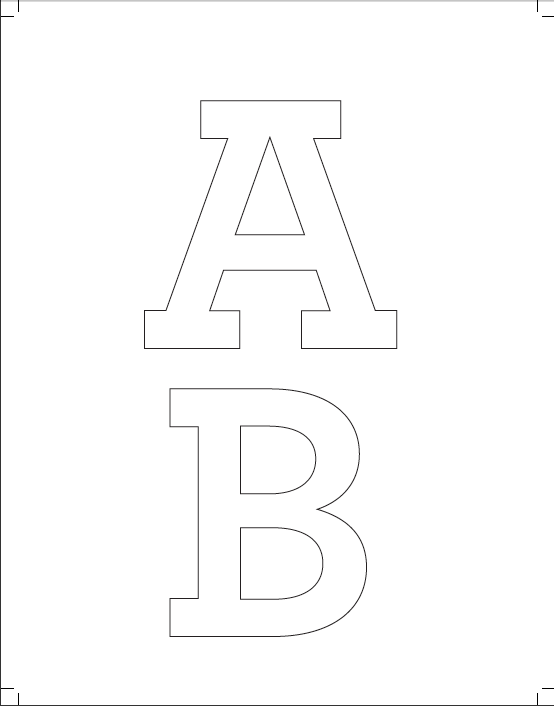 DIY Alphabet Wall Art