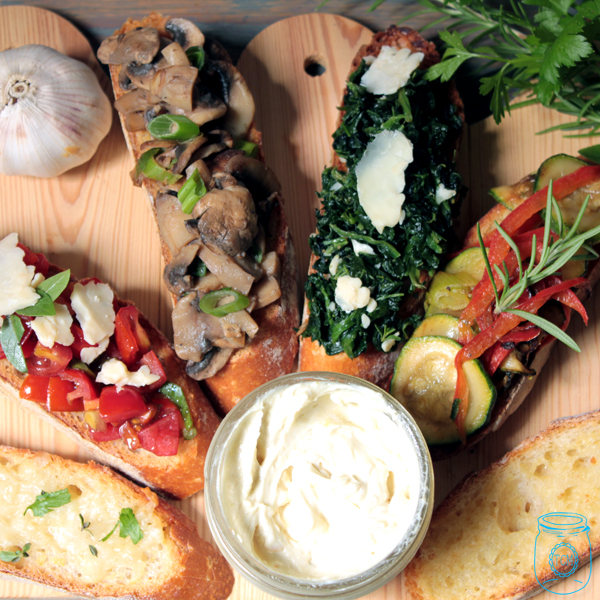 Creamy Roasted Garlic Butter EASY recipe The Cottage Market