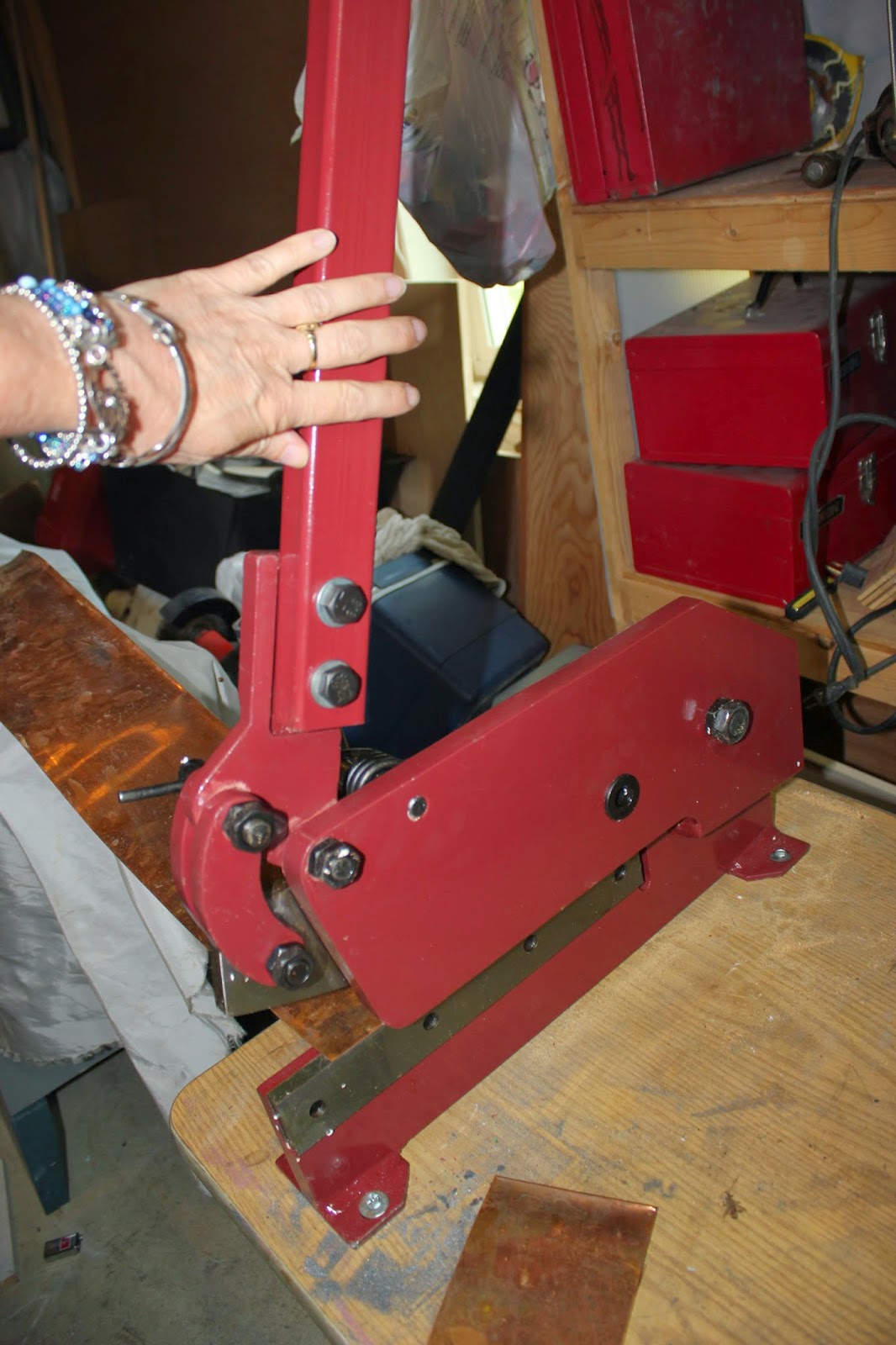 Metalsmithing + Bench Shears + YouTube Art Bead Scene Studio