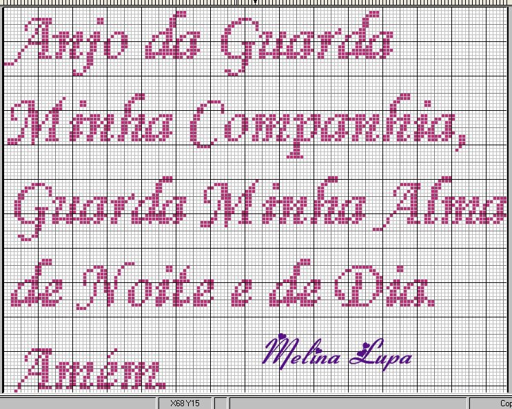 Frases Em Ponto Cruz Ateliê Ponto & Patch: Frases em Ponto Cruz