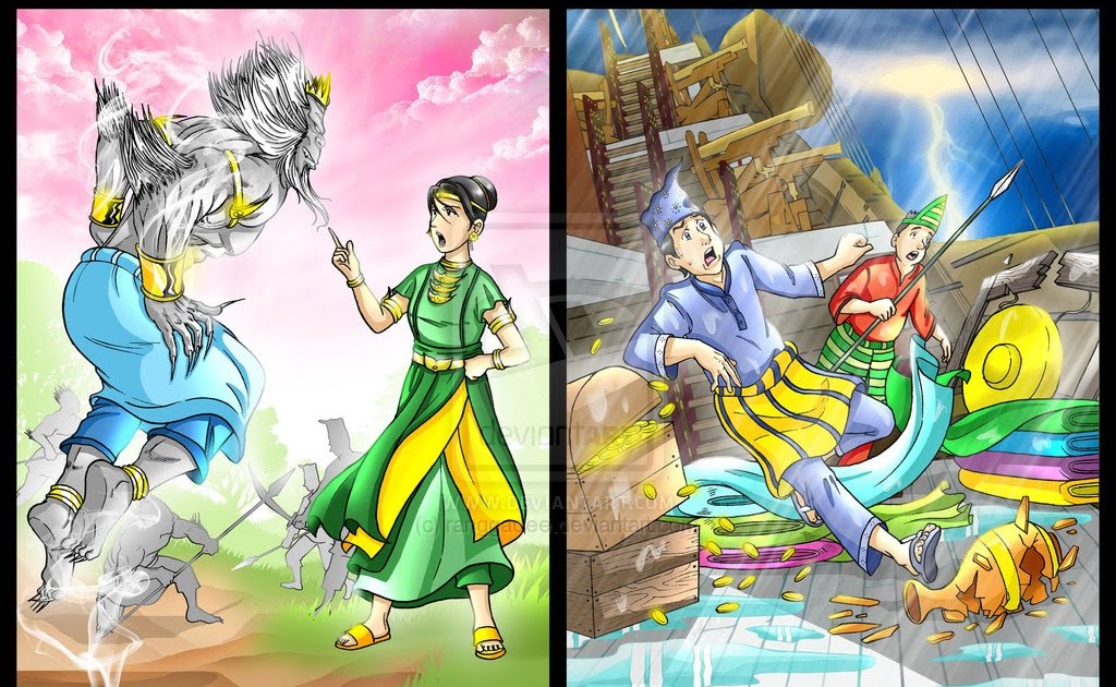 Budi Prasetya BLOG�s: Tulisan Cerita rakyat SI LANCANG #Budi Prasetya#