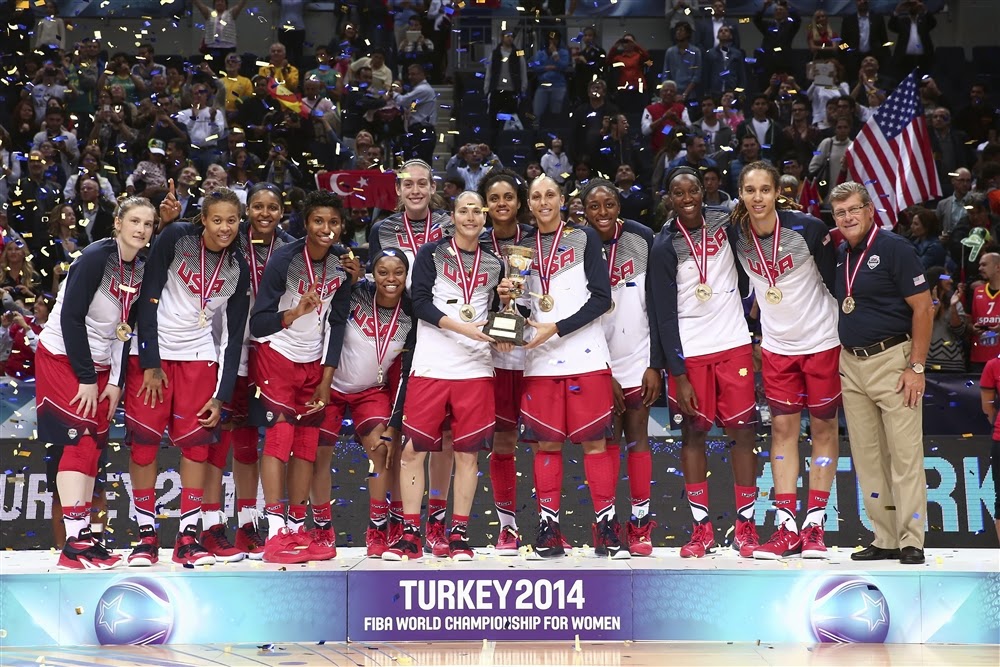 Mundial de Basquete Feminino 2014 - Estados Unidos mantem sua hegemonia -  Surto Olímpico