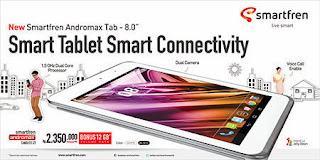 Spesifikasi dan Harga Smartfren Andromax Tab 8.0 Terbaru 2013